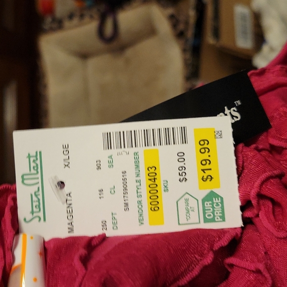 Travel Elements Ruffle Tank - Picture 2 of 2